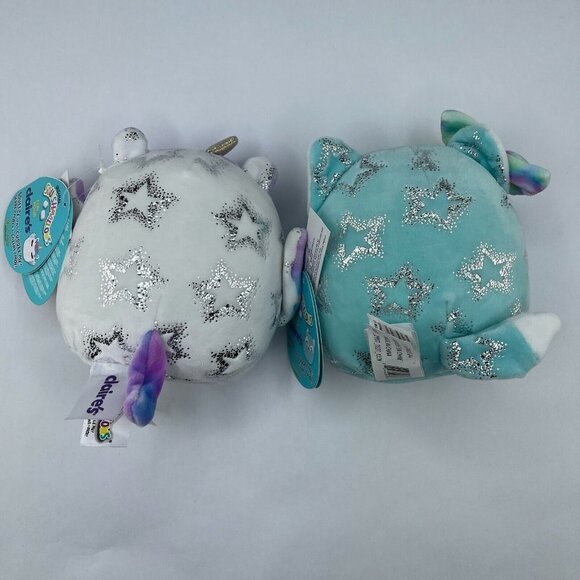 Squishmallows 5" Posey The Fox And Genesis The Pegasus Sparkly Bundle Set - Picture 2 of 6
